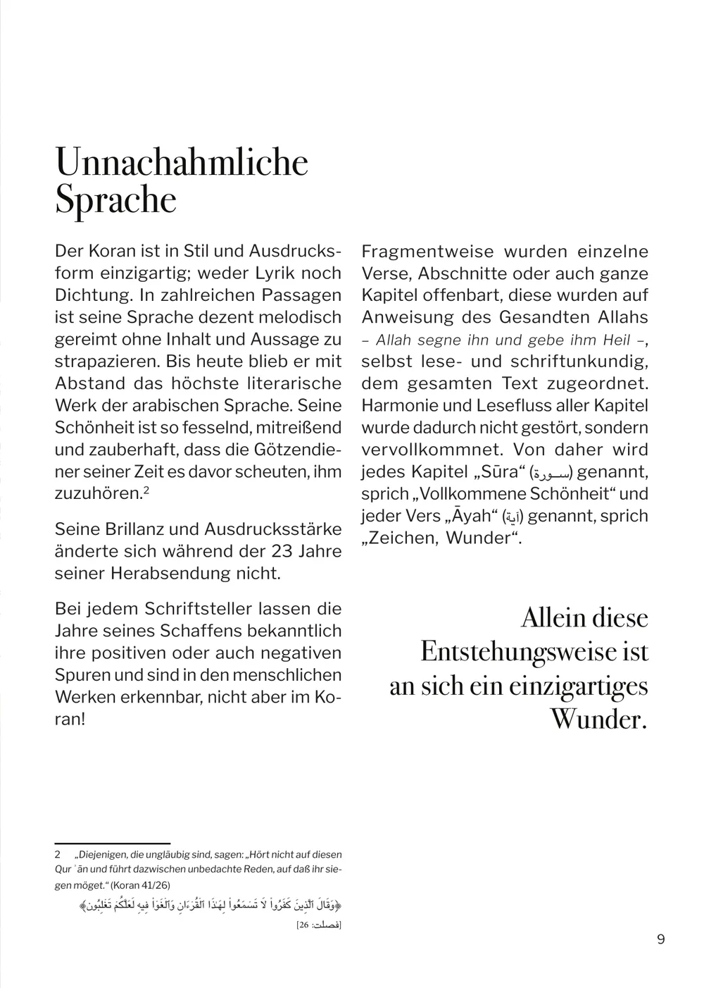 Seite 9 von Begrifflichkeit & richtiger Umgang mit dem Koran