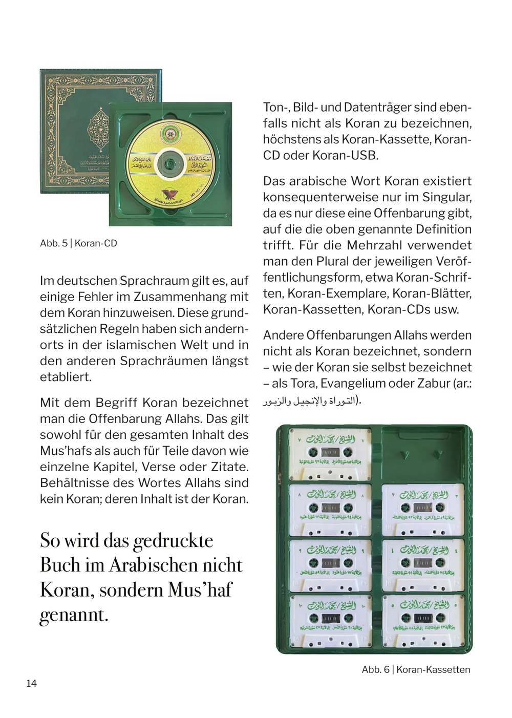 Seite 14 von Begrifflichkeit & richtiger Umgang mit dem Koran