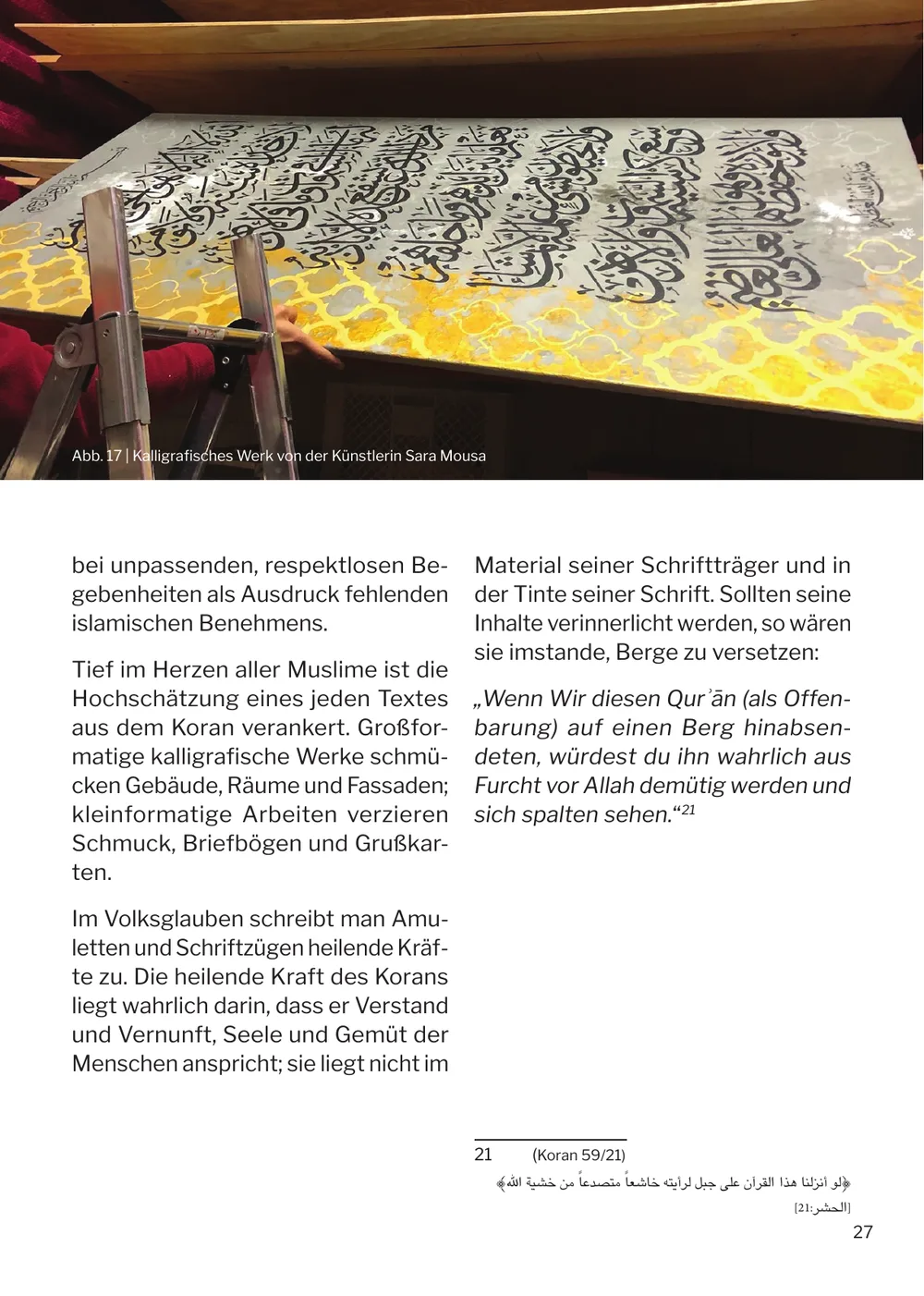 Seite 27 von Begrifflichkeit & richtiger Umgang mit dem Koran