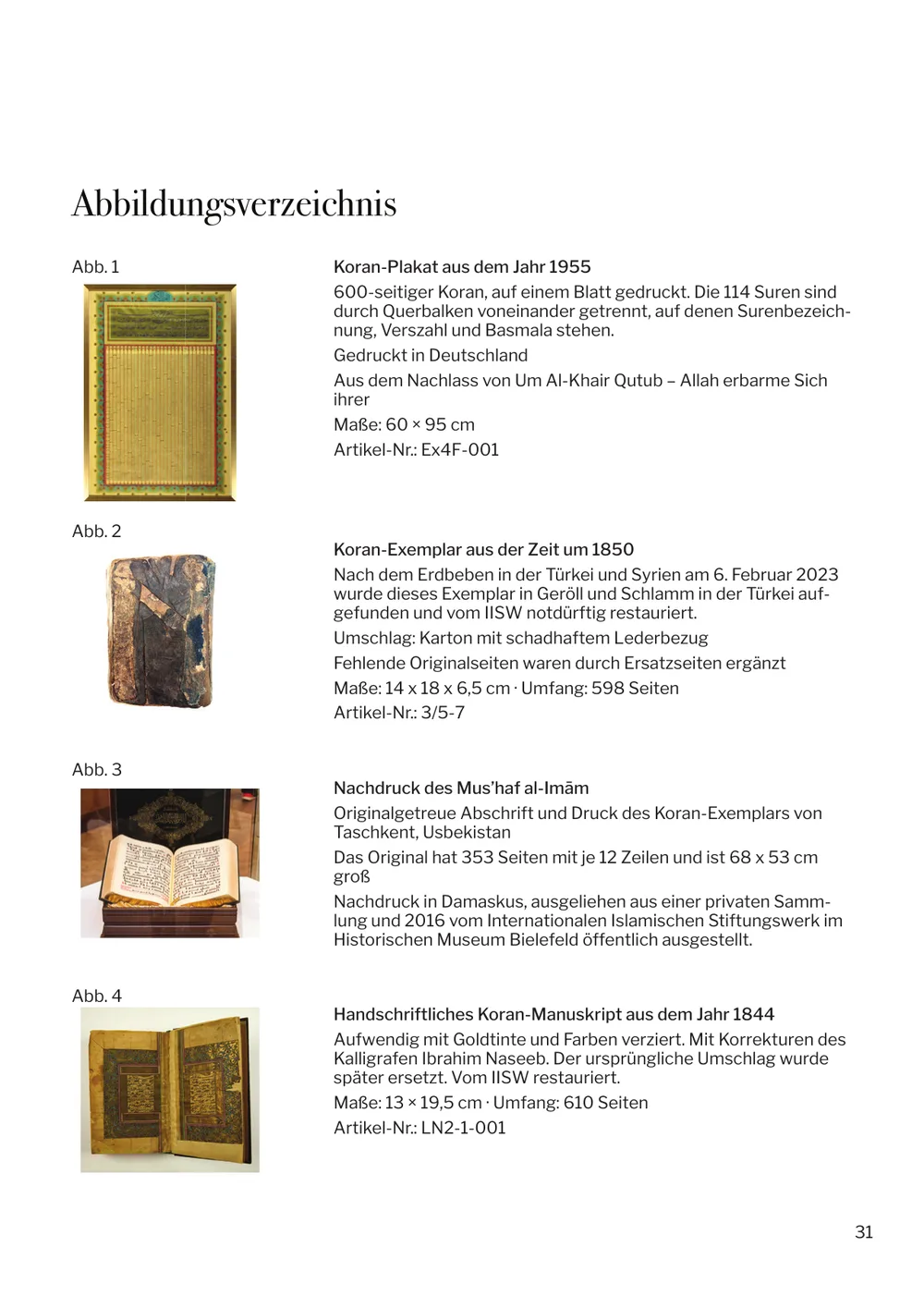 Seite 31 von Begrifflichkeit & richtiger Umgang mit dem Koran