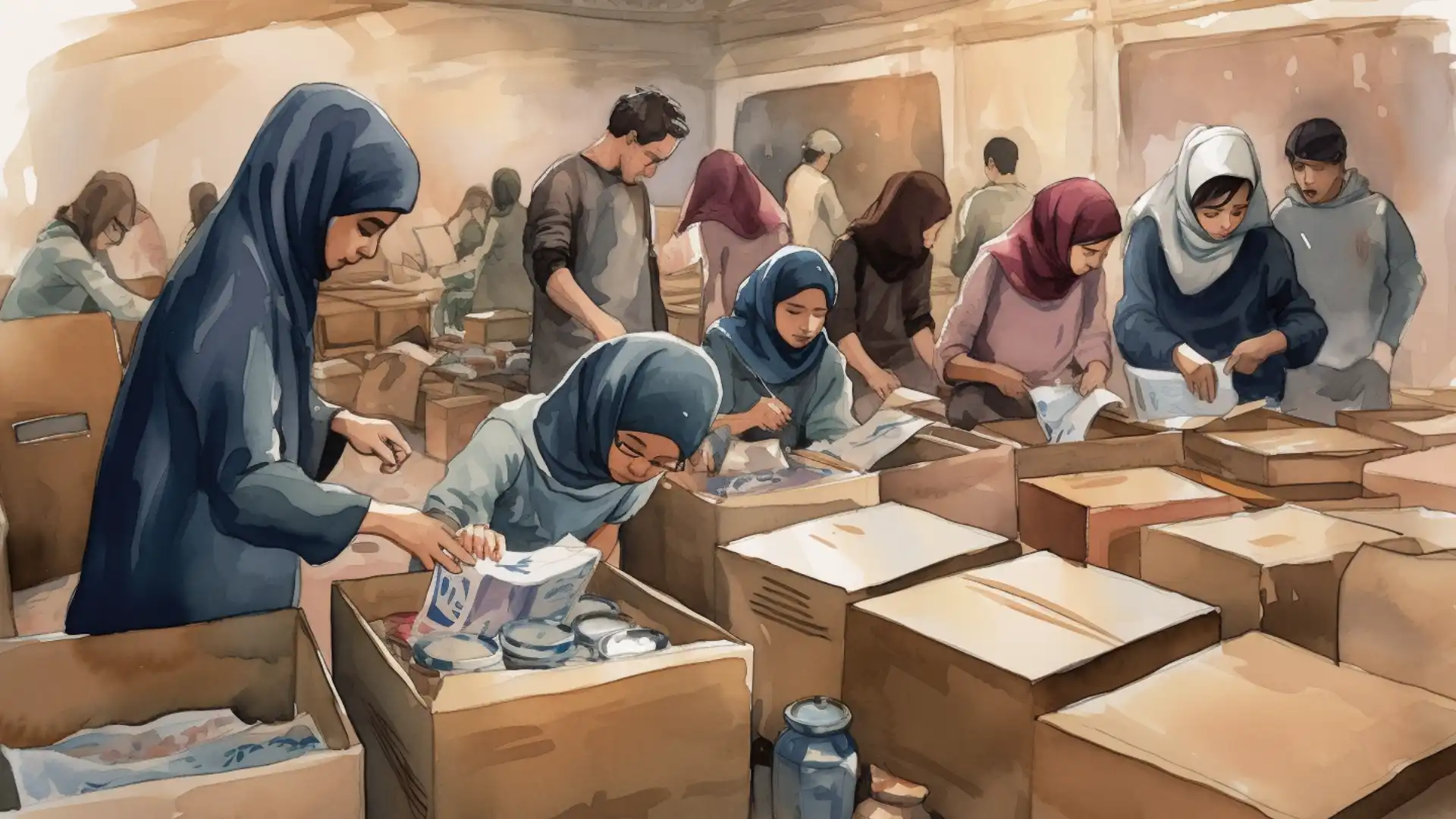 Die Philosophie der humanitaeren Hilfe von ASIYAH Die Philosophie der humanitaeren Hilfe von ASIYAH