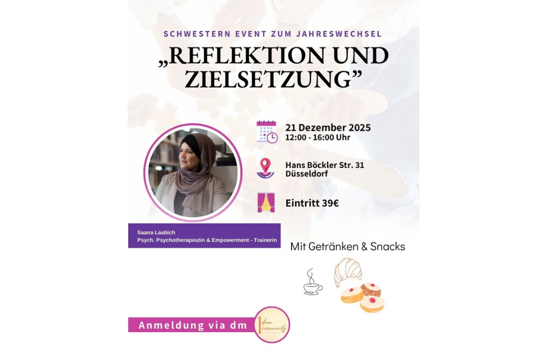 Reflektion & Zielsetzung – Schwestern Event zum Jahreswechsel in Düsseldorf