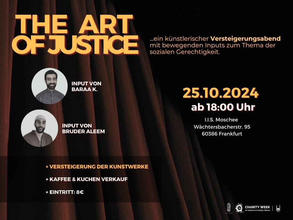 The Art of Justice - Kreativität als Stimme der Gerechtigkeit in Frankfurt am Main
