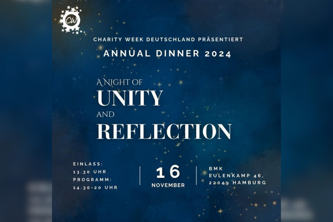 Annual Dinner 2024 - Anmeldefrist: 08.11.2024 in Hamburg