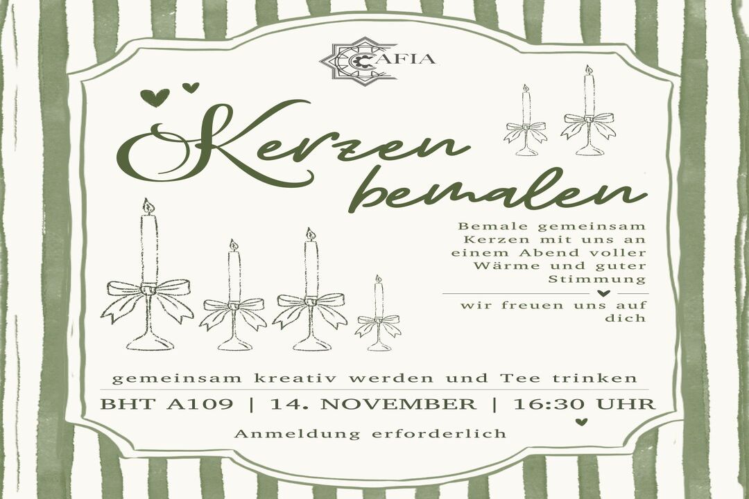 Kerzen bemalen in Berlin