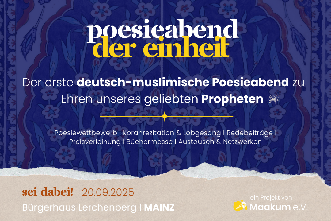 Poesieabend der Einheit in Mainz
