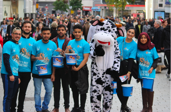 Eine muslimische Community global