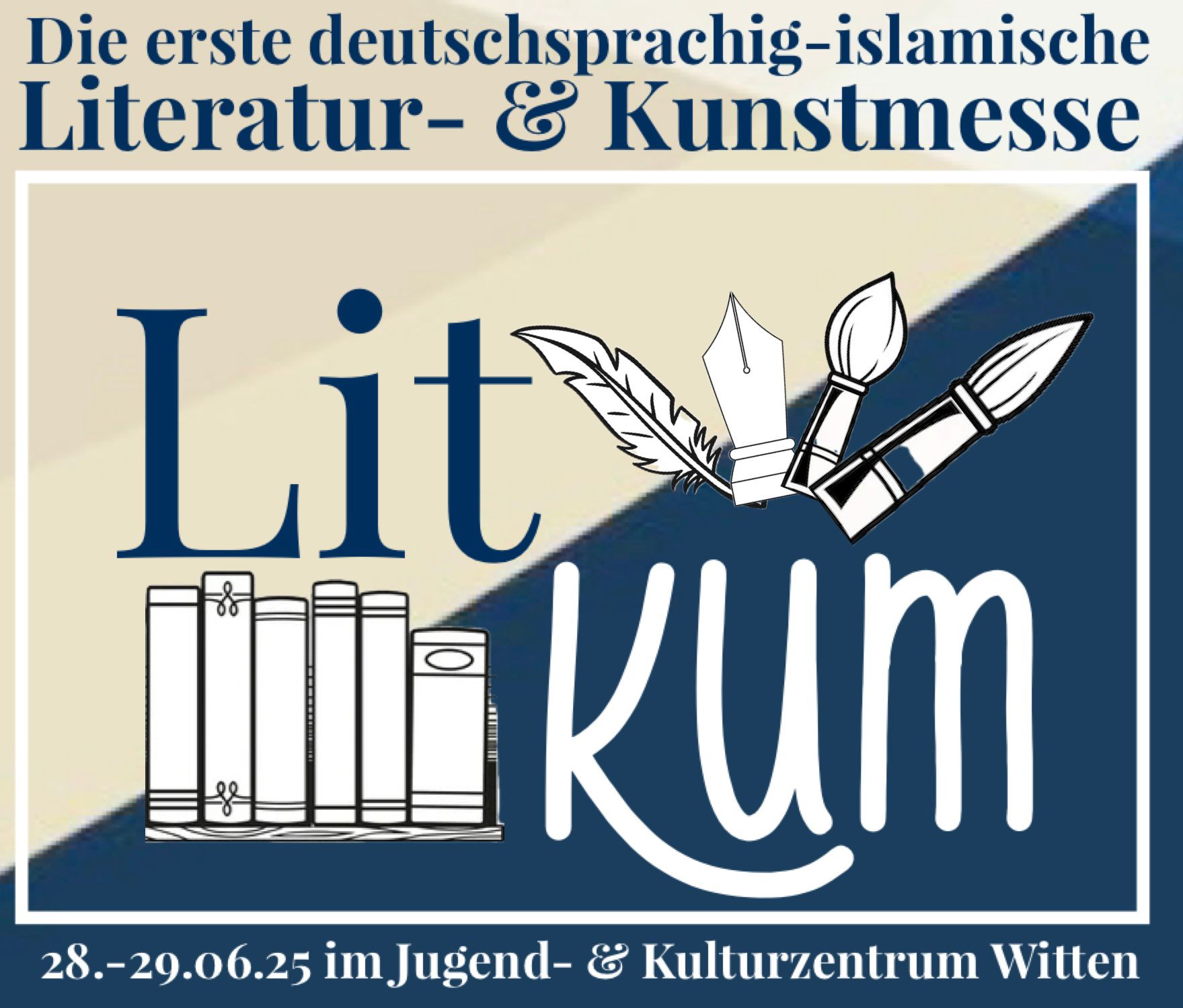 Die erste deutschsprachig-islamische Literatur- & Kunstmesse in Witten