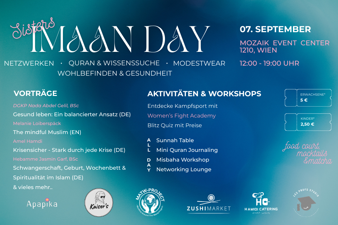 Sisters Imaan Day in Wien