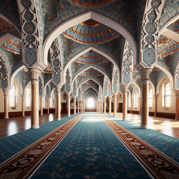 Moschee-Teppich
