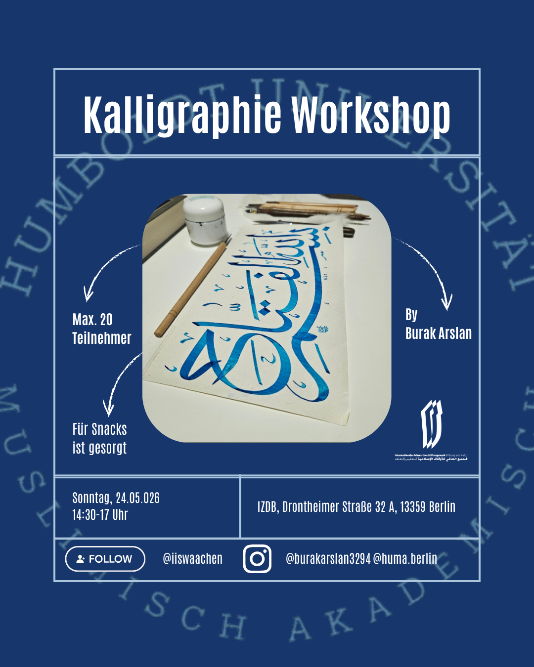 Kalligraphie Workshop in Berlin